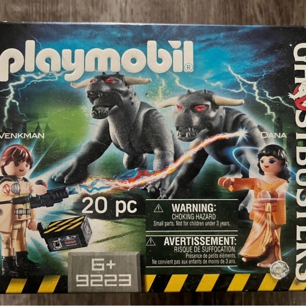 Playmobil Ghostbusters Action Figure Set - Black and Gray